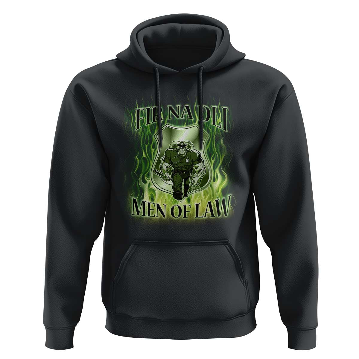 Patriotic Irish Pride Hoodie Fir Na Dli Men Of Law