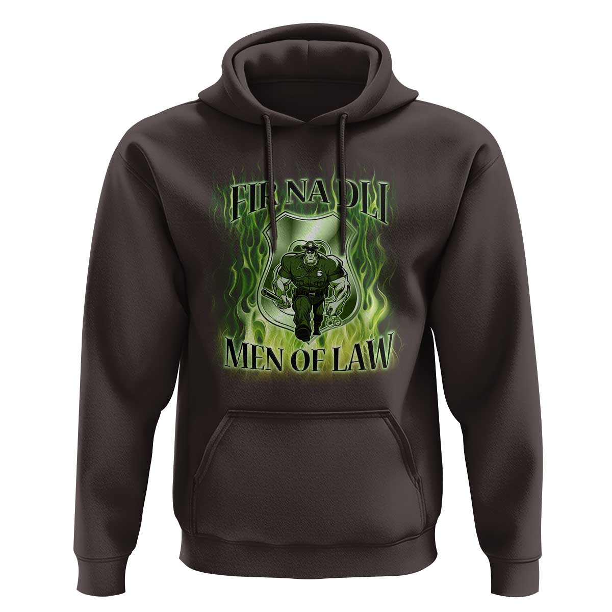 Patriotic Irish Pride Hoodie Fir Na Dli Men Of Law