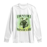 Patriotic Irish Pride Long Sleeve Shirt Fir Na Dli Men Of Law