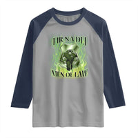 Patriotic Irish Pride Raglan Shirt Fir Na Dli Men Of Law