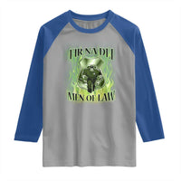Patriotic Irish Pride Raglan Shirt Fir Na Dli Men Of Law