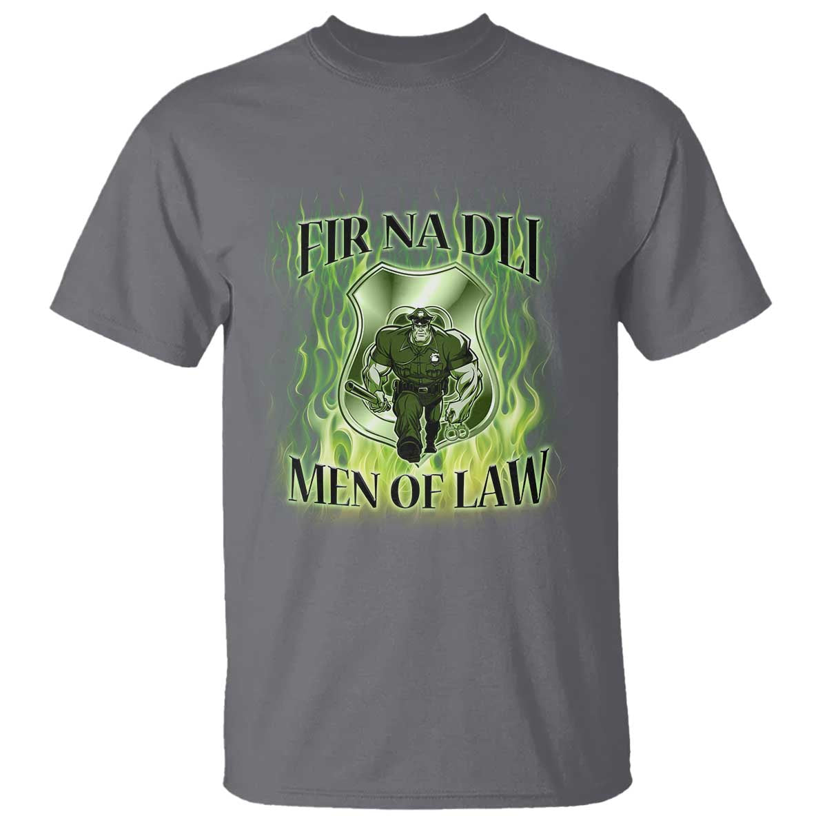 Patriotic Irish Pride T Shirt Fir Na Dli Men Of Law