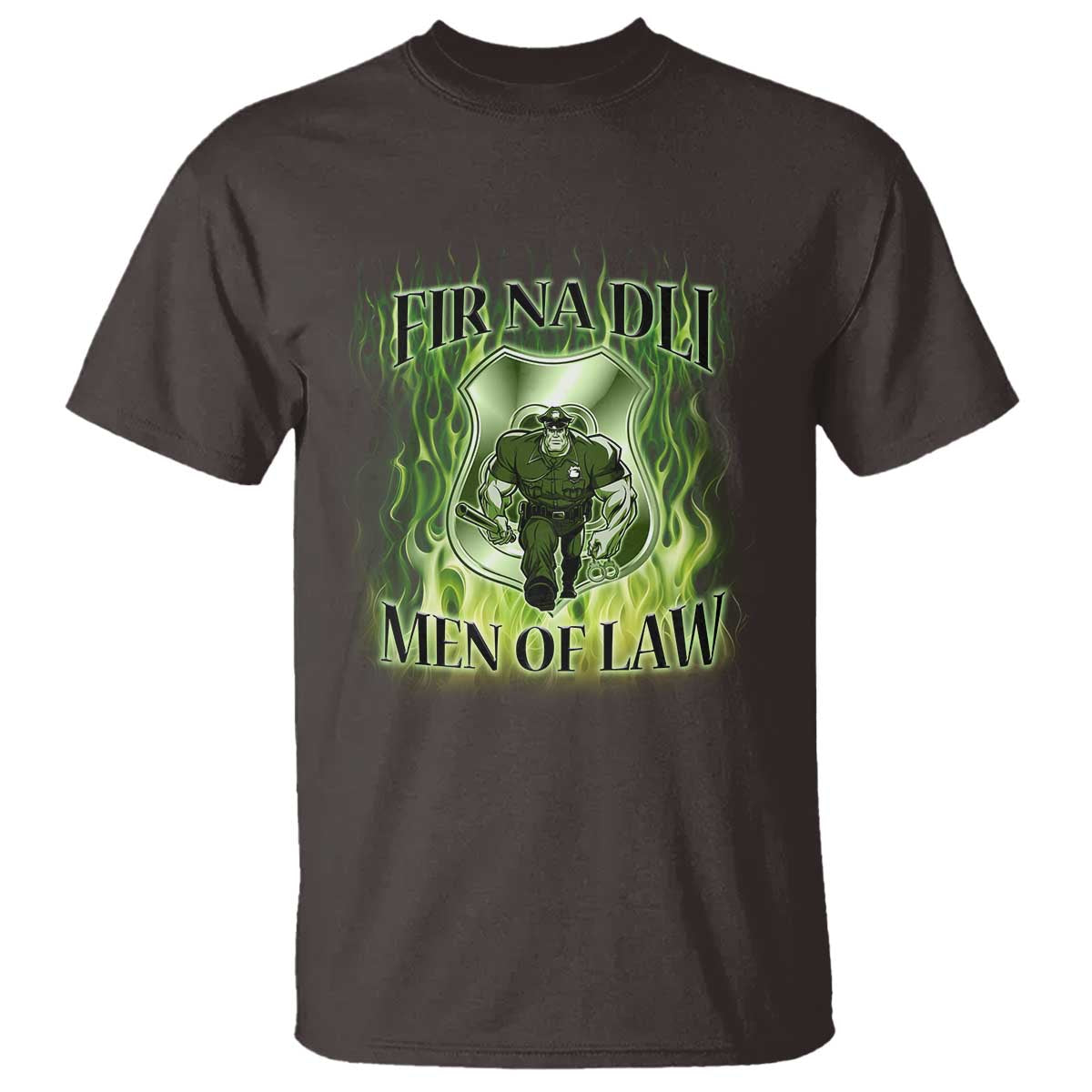 Patriotic Irish Pride T Shirt Fir Na Dli Men Of Law