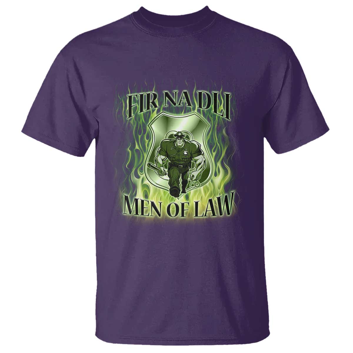 Patriotic Irish Pride T Shirt Fir Na Dli Men Of Law