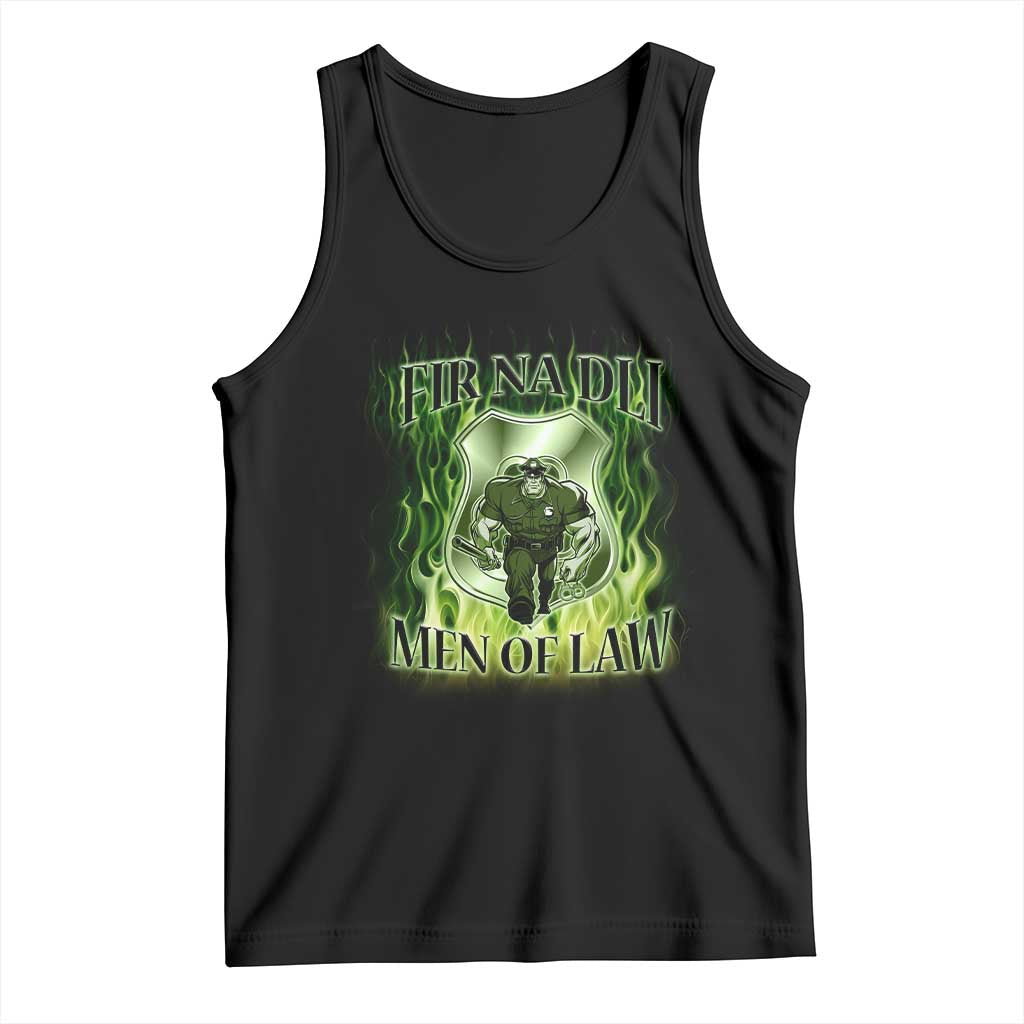 Patriotic Irish Pride Tank Top Fir Na Dli Men Of Law