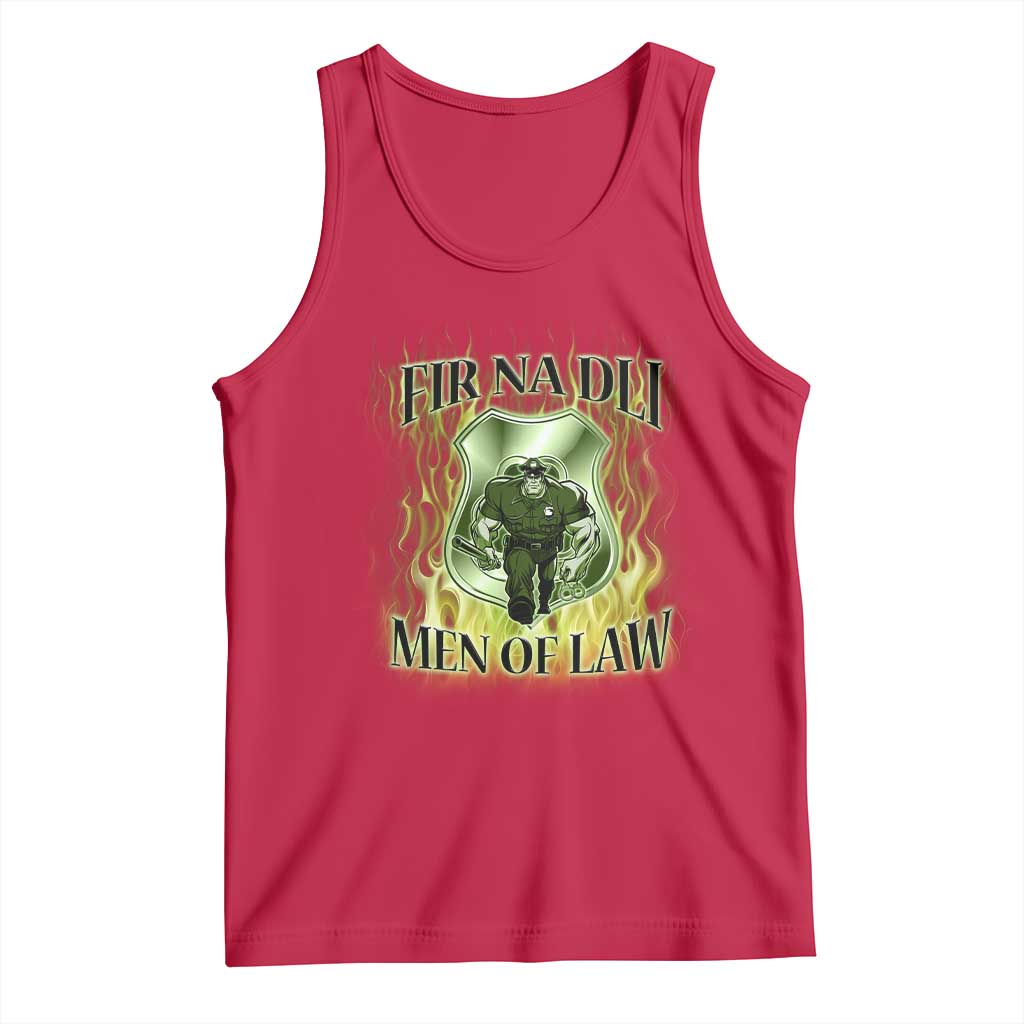Patriotic Irish Pride Tank Top Fir Na Dli Men Of Law
