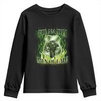 Patriotic Irish Pride Youth Sweatshirt Fir Na Dli Men Of Law