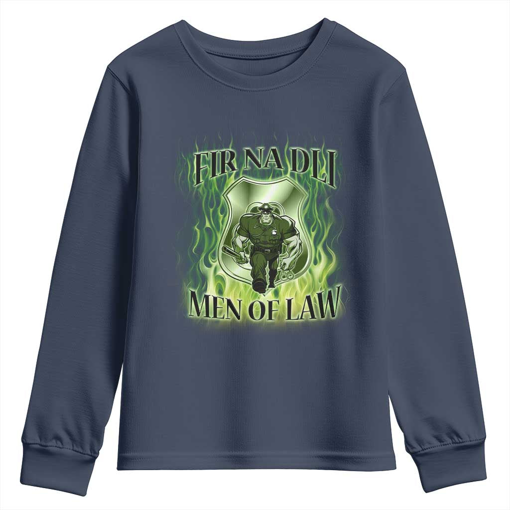 Patriotic Irish Pride Youth Sweatshirt Fir Na Dli Men Of Law