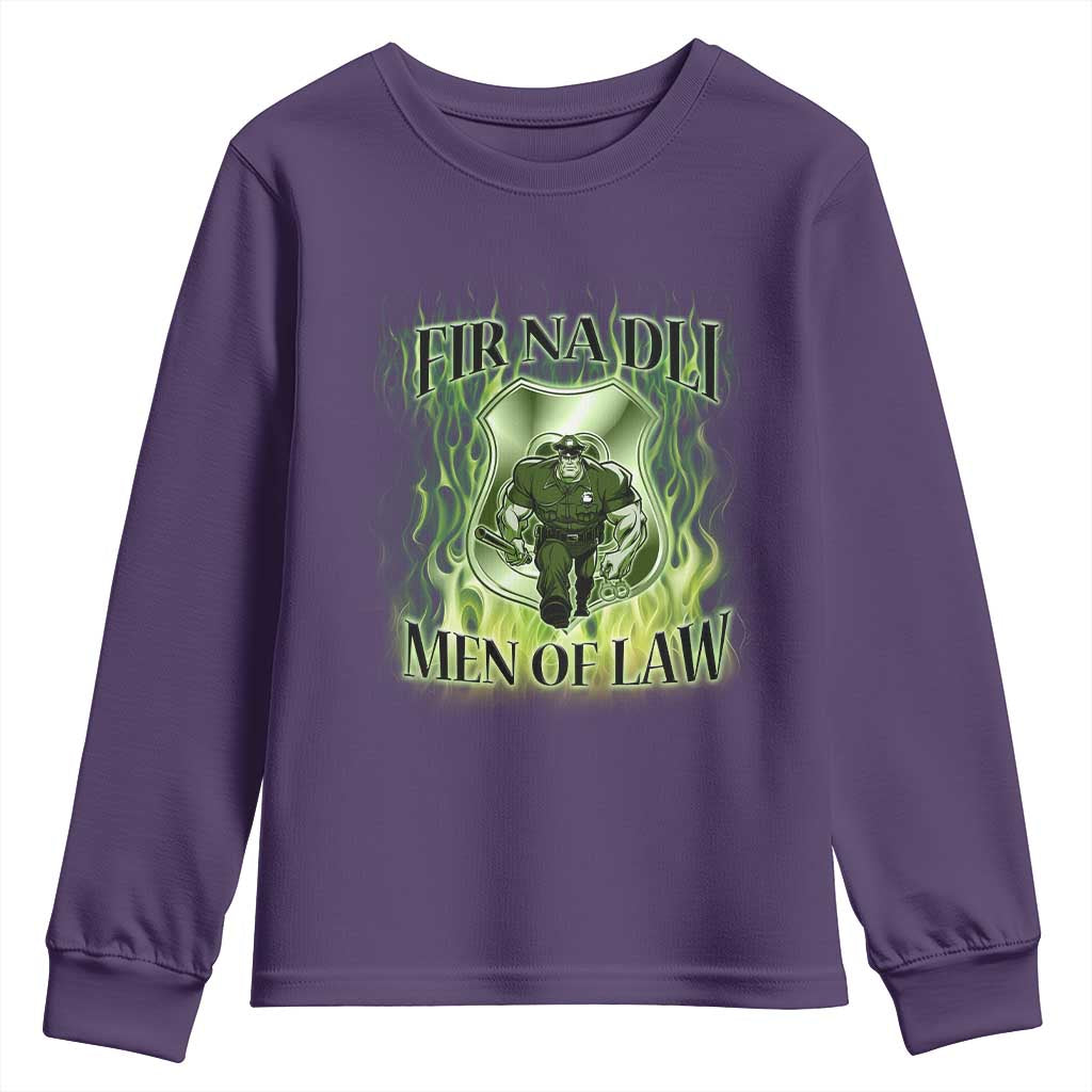 Patriotic Irish Pride Youth Sweatshirt Fir Na Dli Men Of Law