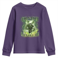 Patriotic Irish Pride Youth Sweatshirt Fir Na Dli Men Of Law