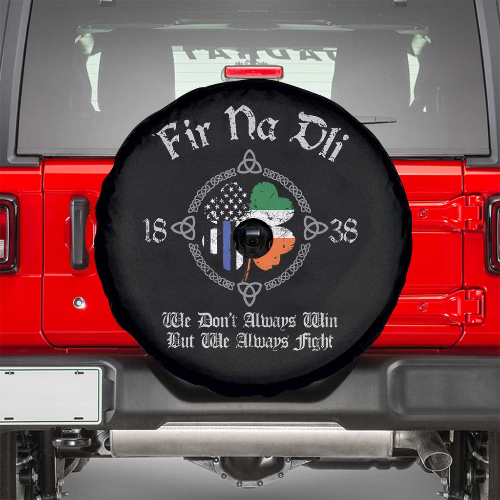 Irish Pride Spare Tire Cover Fir Na Dli Men Of Law Shamrock American Irish Flag