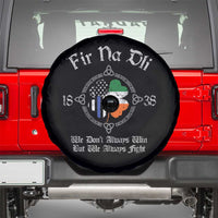 Irish Pride Spare Tire Cover Fir Na Dli Men Of Law Shamrock American Irish Flag