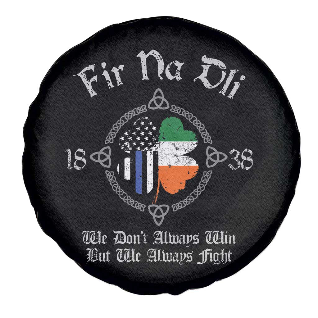 Irish Pride Spare Tire Cover Fir Na Dli Men Of Law Shamrock American Irish Flag