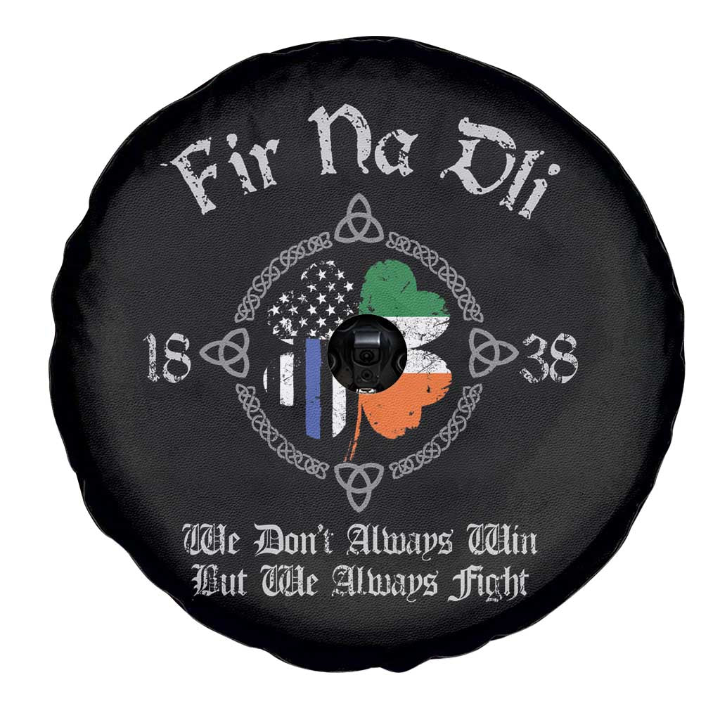 Irish Pride Spare Tire Cover Fir Na Dli Men Of Law Shamrock American Irish Flag