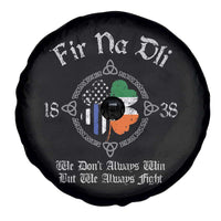 Irish Pride Spare Tire Cover Fir Na Dli Men Of Law Shamrock American Irish Flag