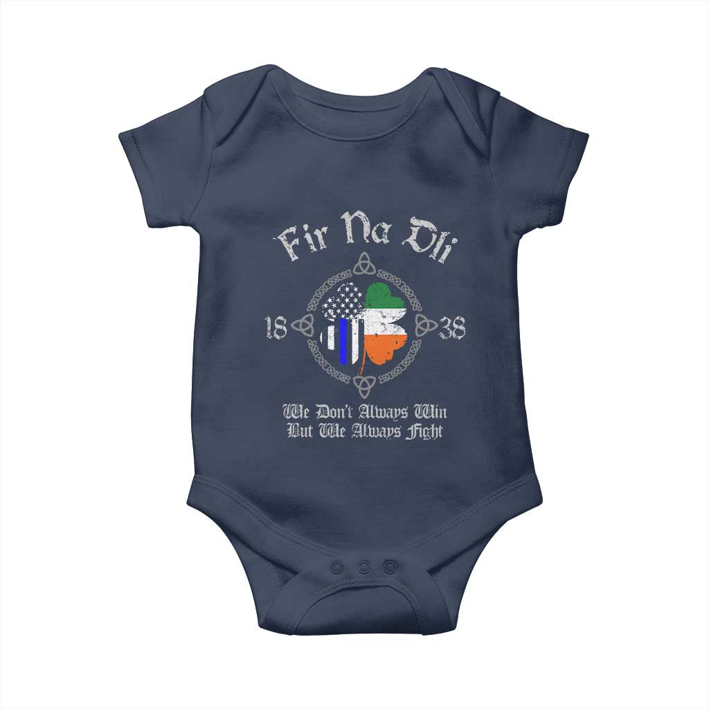 Irish Pride Baby Onesie Fir Na Dli Men Of Law Shamrock American Irish Flag