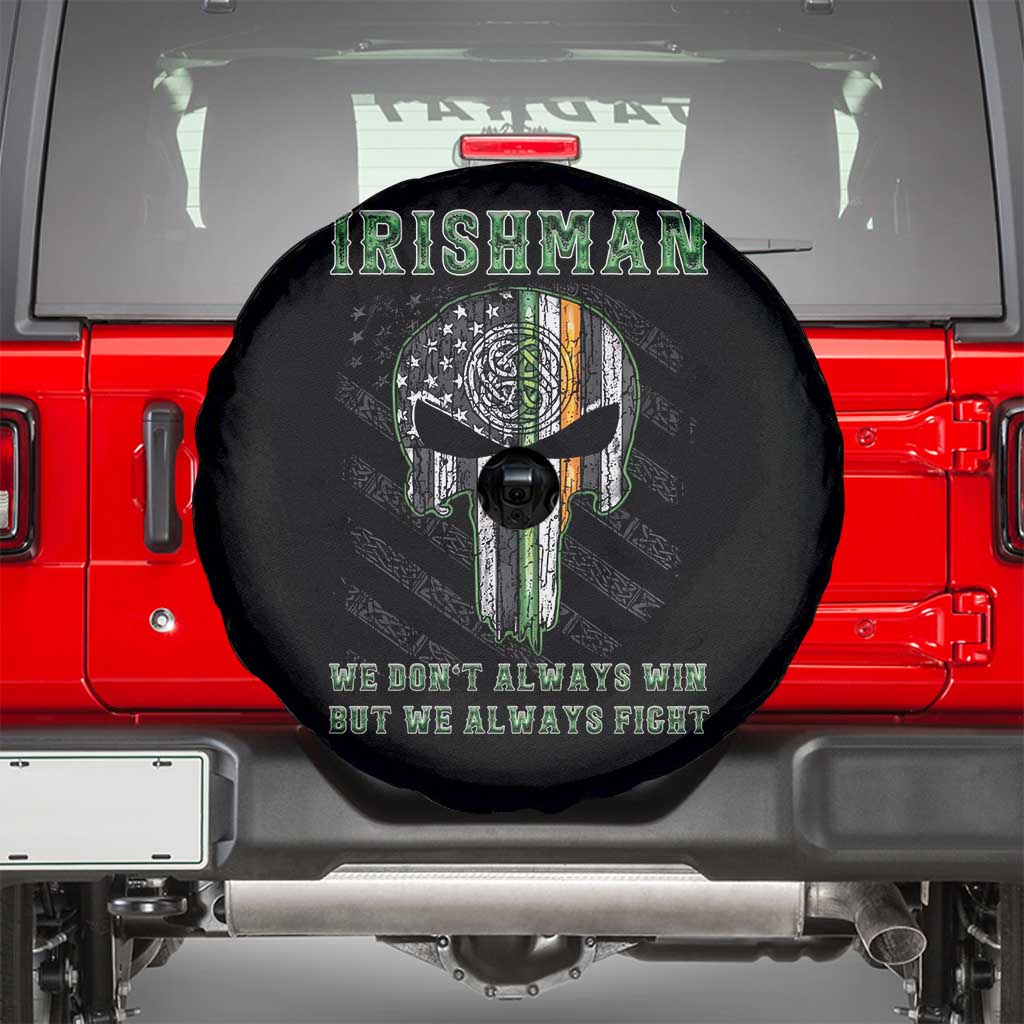 Irish Pride Spare Tire Cover We Don't Always Win But We Always Fight