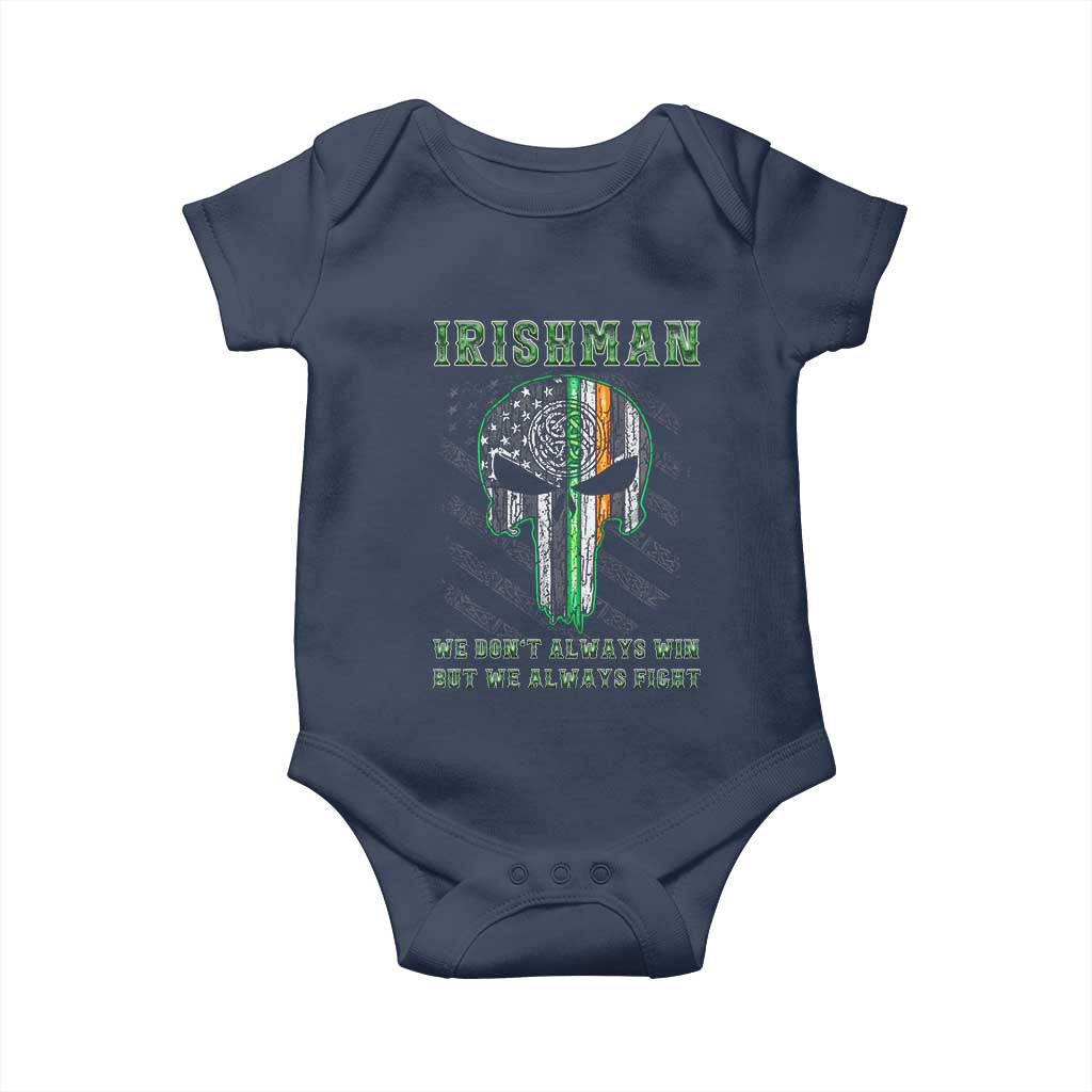 Irish Pride Baby Onesie We Don't Always Win But We Always Fight