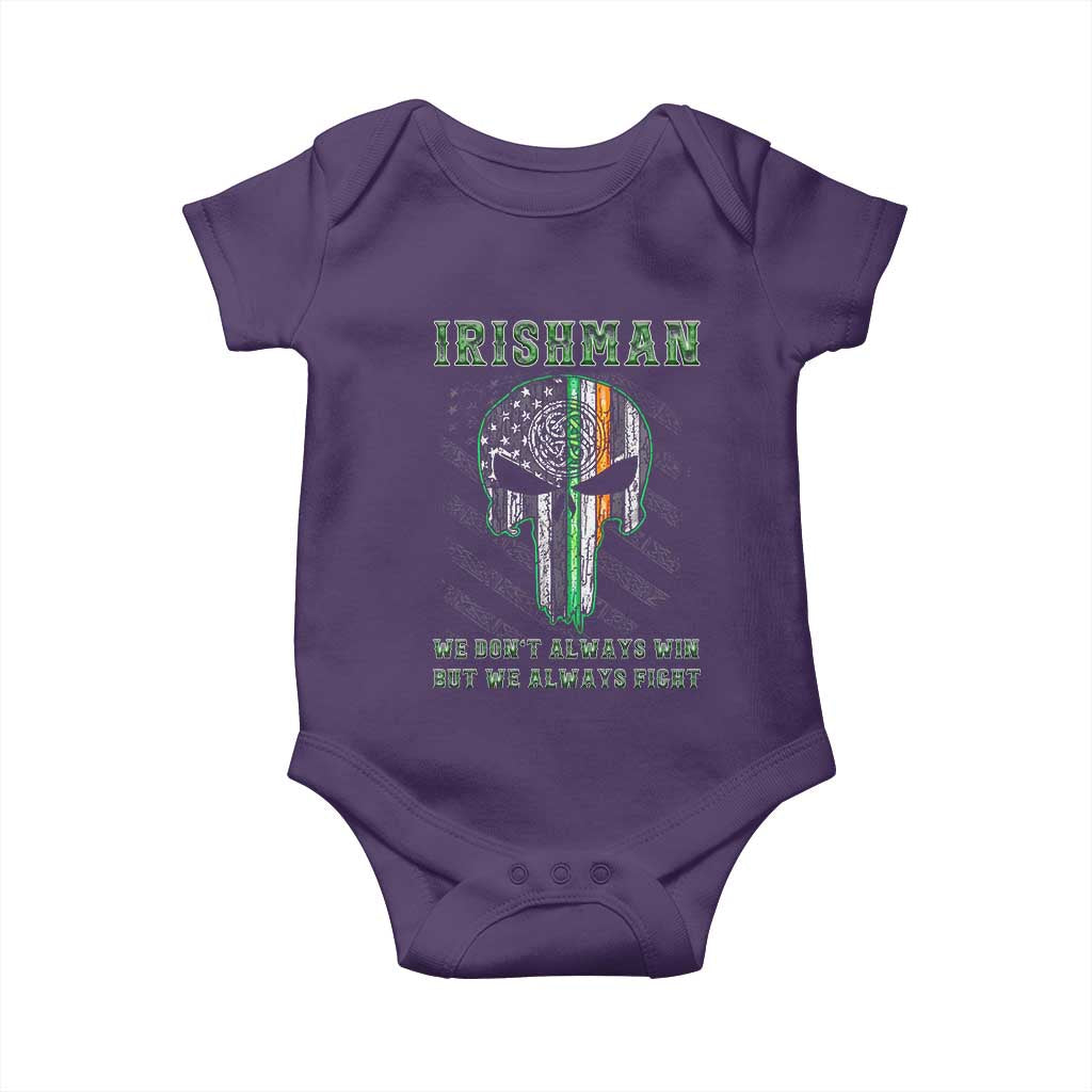 Irish Pride Baby Onesie We Don't Always Win But We Always Fight