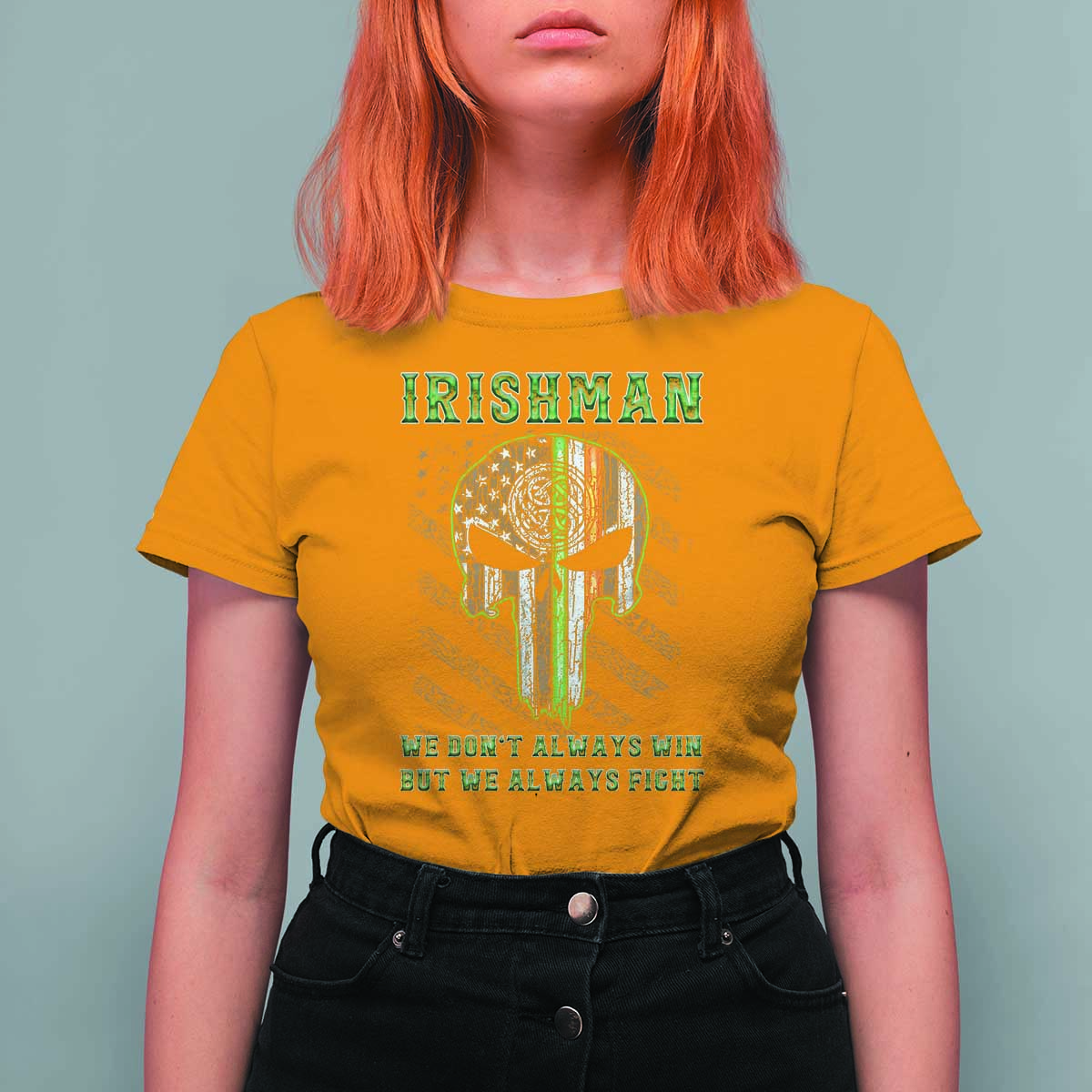 Irish Pride T Shirt For Women We Don't Always Win But We Always Fight