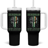 Irish Pride Tumbler With Handle We Don't Always Win But We Always Fight