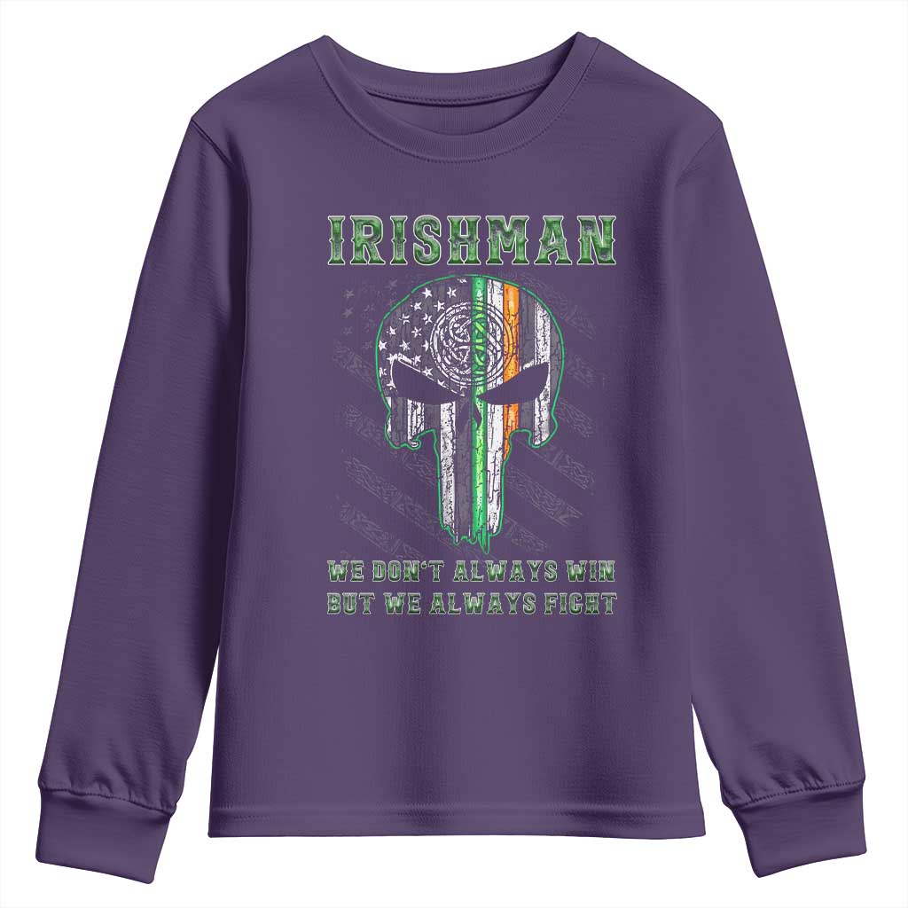 Irish Pride Youth Sweatshirt We Don't Always Win But We Always Fight