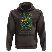 Irish Pride Hoodie We Don't Always Win But We Always Fight Funny Leprechaun