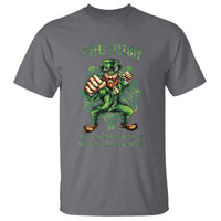 Irish Pride T Shirt We Don't Always Win But We Always Fight Funny Leprechaun