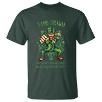 Irish Pride T Shirt We Don't Always Win But We Always Fight Funny Leprechaun