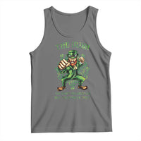 Irish Pride Tank Top We Don't Always Win But We Always Fight Funny Leprechaun