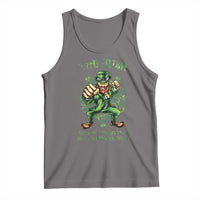 Irish Pride Tank Top We Don't Always Win But We Always Fight Funny Leprechaun