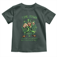 Irish Pride Toddler T Shirt We Don't Always Win But We Always Fight Funny Leprechaun