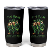 Irish Pride Tumbler Cup We Don't Always Win But We Always Fight Funny Leprechaun