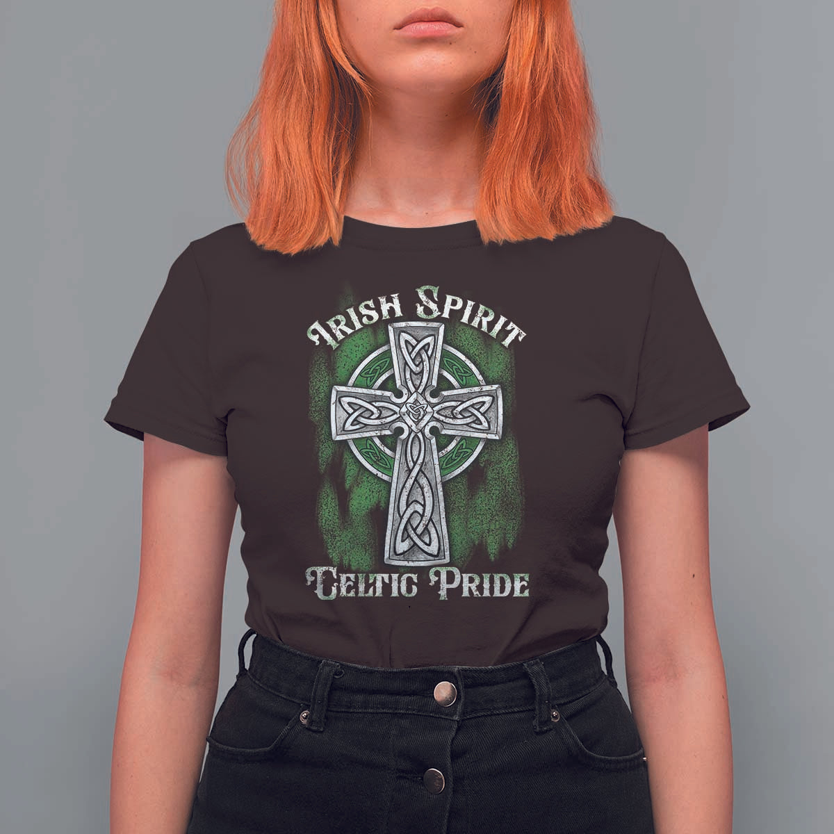 Irish Spirit Celtic Pride T Shirt For Women