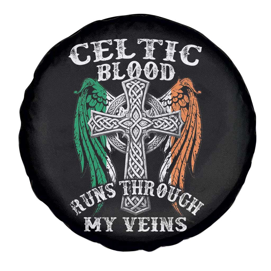 Irish Celtic Pride Spare Tire Cover Celtic Blood Runs Through My Veins
