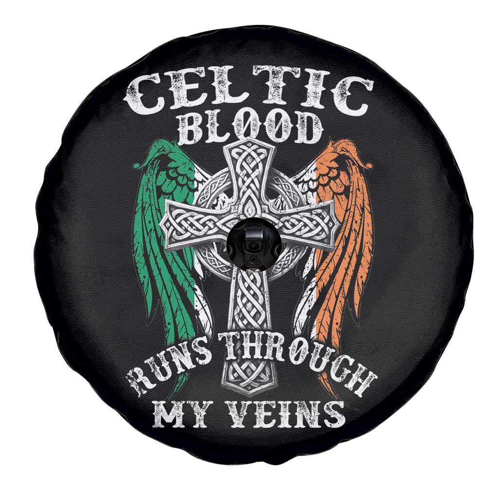 Irish Celtic Pride Spare Tire Cover Celtic Blood Runs Through My Veins
