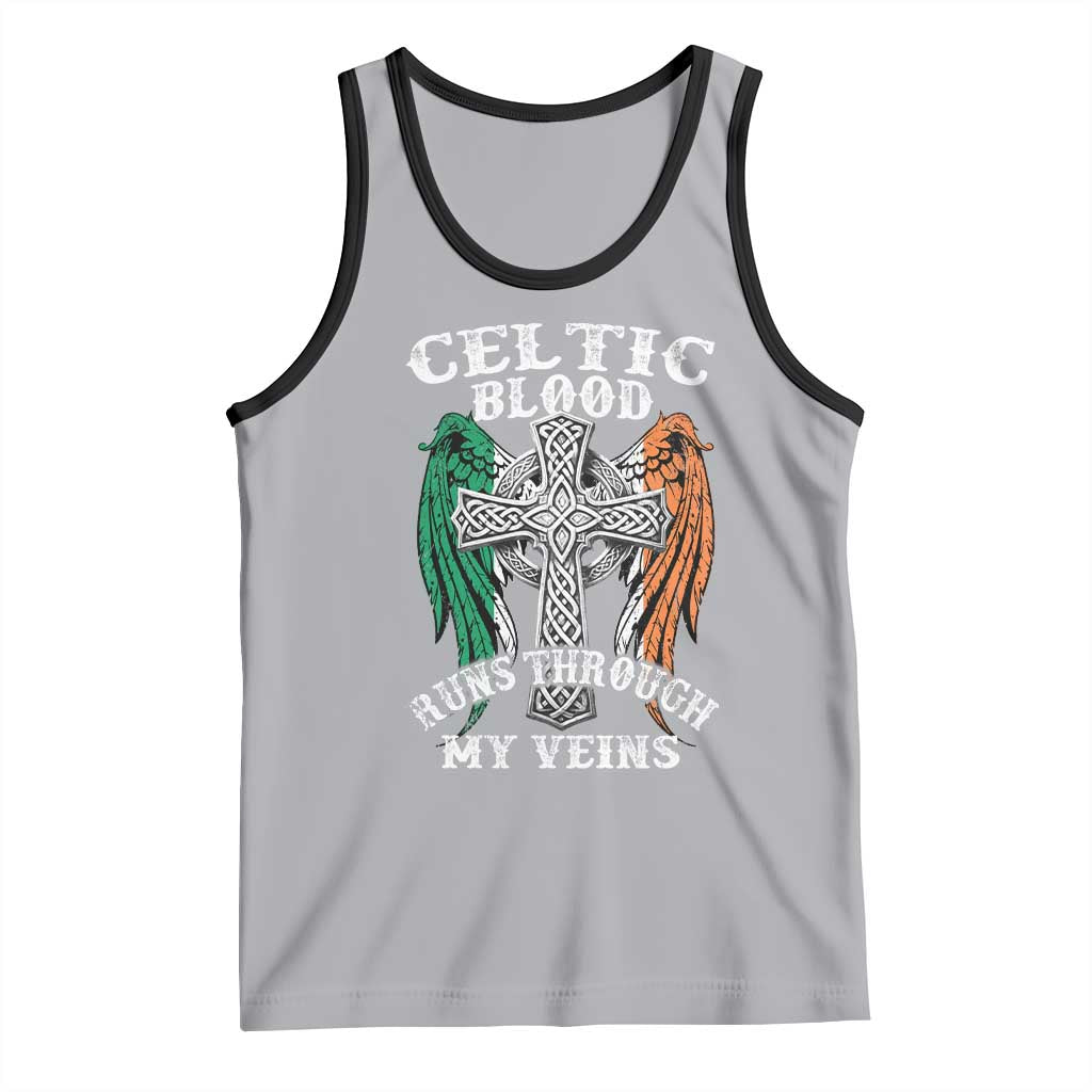 Irish Celtic Pride Tank Top Celtic Blood Runs Through My Veins