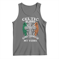 Irish Celtic Pride Tank Top Celtic Blood Runs Through My Veins