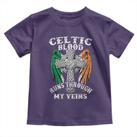 Irish Celtic Pride Toddler T Shirt Celtic Blood Runs Through My Veins