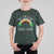 Funny St. Patrick's Day LGBT T Shirt For Kid 0 Irish 100 Gay Rainbow Shamrock