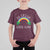 Funny St. Patrick's Day LGBT T Shirt For Kid 0 Irish 100 Gay Rainbow Shamrock