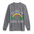 Funny St. Patrick's Day LGBT Long Sleeve Shirt 0 Irish 100 Gay Rainbow Shamrock