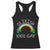 Funny St. Patrick's Day LGBT Racerback Tank Top 0 Irish 100 Gay Rainbow Shamrock