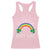 Funny St. Patrick's Day LGBT Racerback Tank Top 0 Irish 100 Gay Rainbow Shamrock