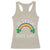 Funny St. Patrick's Day LGBT Racerback Tank Top 0 Irish 100 Gay Rainbow Shamrock