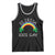Funny St. Patrick's Day LGBT Tank Top 0 Irish 100 Gay Rainbow Shamrock