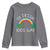 Funny St. Patrick's Day LGBT Youth Sweatshirt 0 Irish 100 Gay Rainbow Shamrock