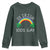 Funny St. Patrick's Day LGBT Youth Sweatshirt 0 Irish 100 Gay Rainbow Shamrock