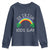 Funny St. Patrick's Day LGBT Youth Sweatshirt 0 Irish 100 Gay Rainbow Shamrock