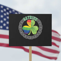 Gayrish Funny St. Patrick's Day LGBT Protest Sign - Wonder Print Shop